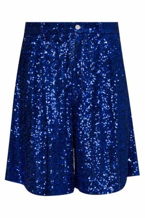 Oversize sequinned shorts, zdjęcie 1 Oversize sequinned shorts od Comme des Garcons Homme Plus